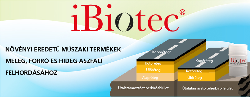 IBIOTEC SOLVETAL® AC 100 100%-ban növényi alapú tapadásgátló bitumenhez